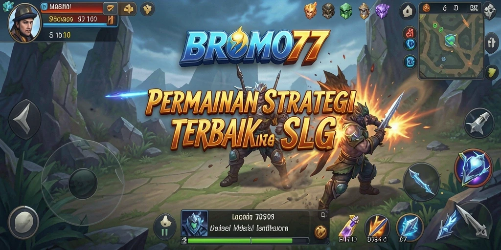 Tampilan gameplay menarik dalam BROMO77 dengan strategi mendalam.