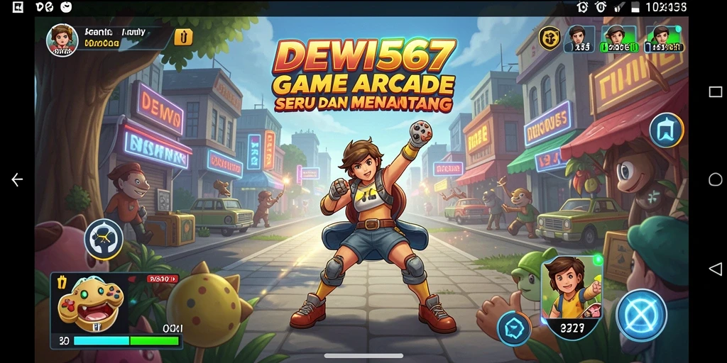 Screenshot gameplay DEWI567 menampilkan aksi seru dalam permainan Arcade.