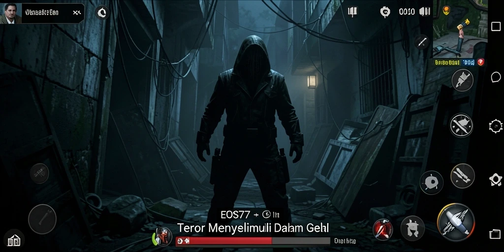 Gameplay menegangkan di dunia horor penuh misteri.