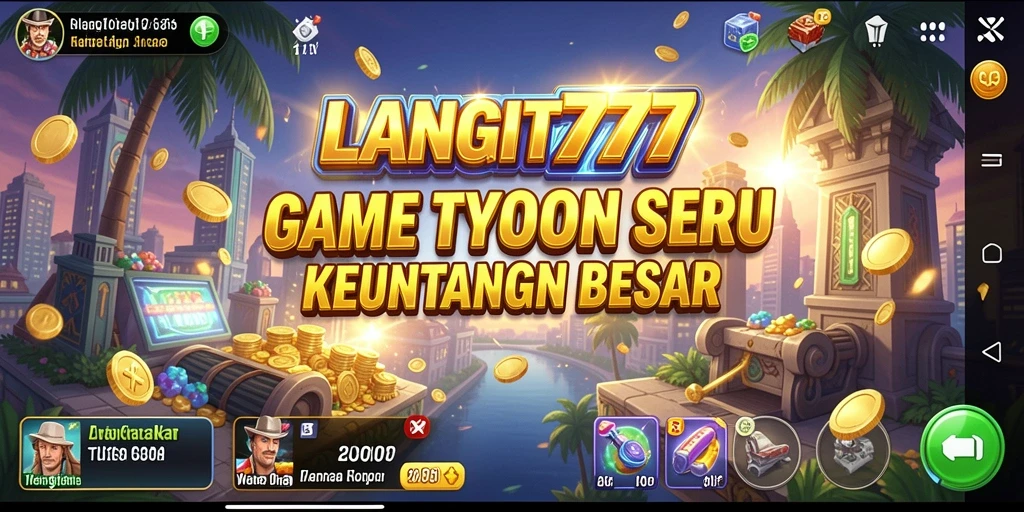 Tampilan gameplay LANGIT777 dengan elemen bisnis yang menarik.