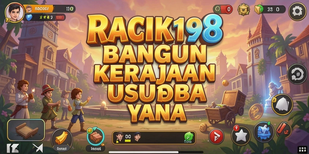 Tangkapan layar gameplay yang menampilkan strategi bisnis yang menarik.