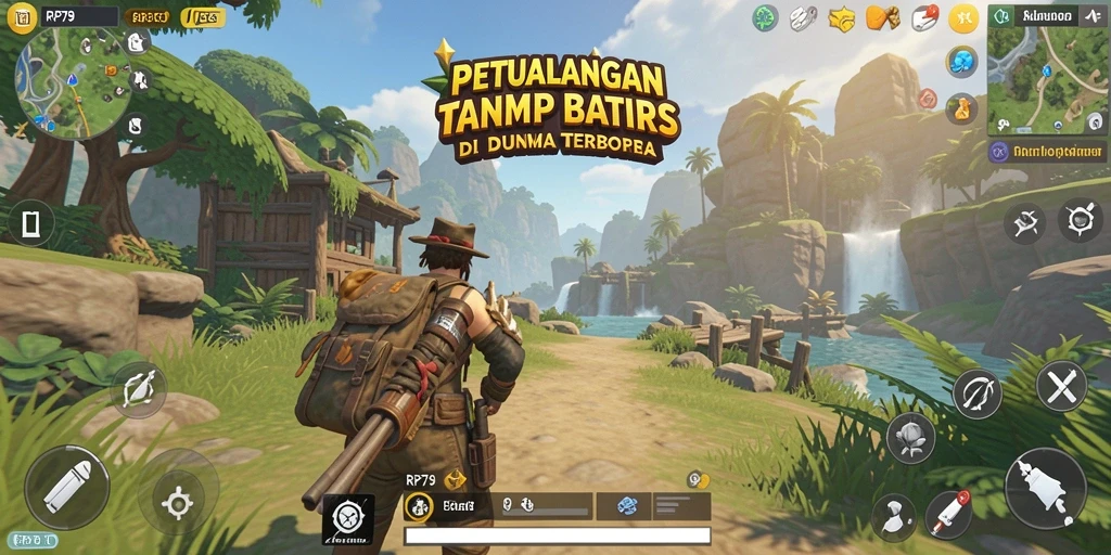 Screenshot menampilkan gameplay Open World RP79 yang seru.