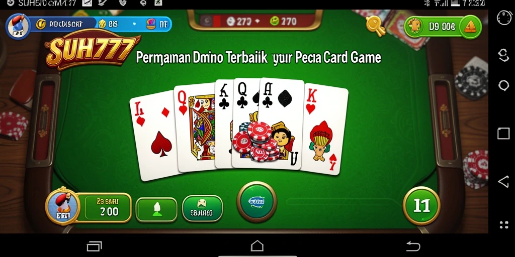Tampilan gameplay menegangkan dari SUHU777 di layar ponsel Anda.