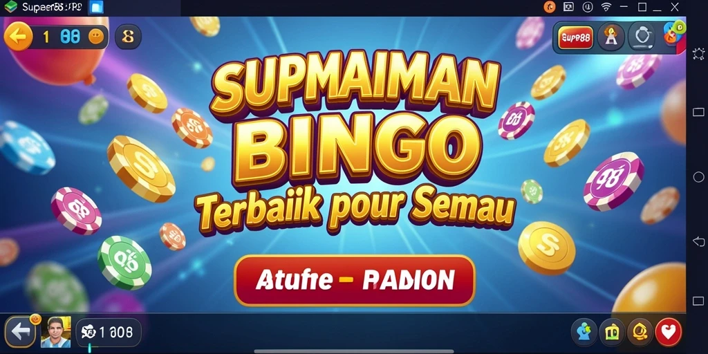 Screenshot permainan SUPER88 yang menunjukkan gameplay Bingo yang seru.
